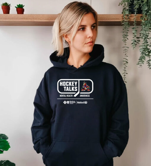 Hockey Talk Mental Health Hoodie