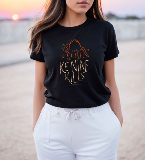 Ice Nine Kills Cat T Shirt