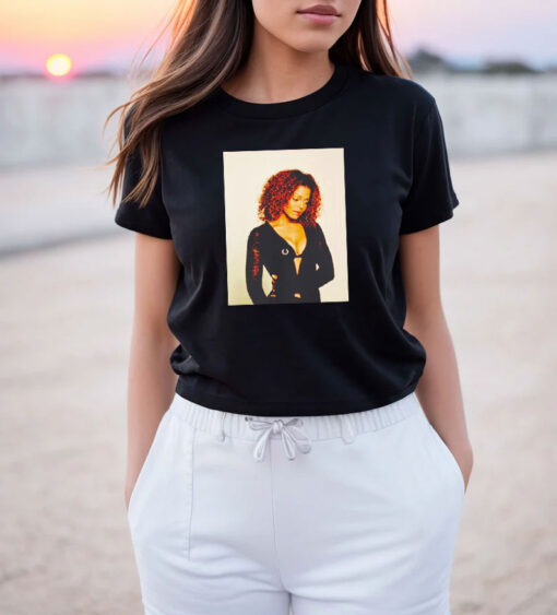 Janet Jackson Photoshoot Retro T Shirt