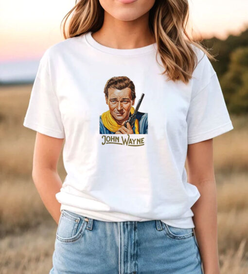 John Wayne Western Classic T Shirt