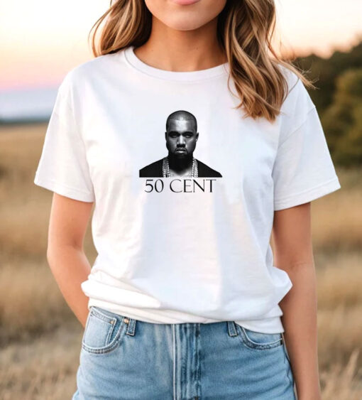 Kanye WEST 50 Cent joke lol kardashian T Shirt