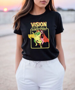 Marvel WandaVision The Vision & The Scarlet Witch Vintage Action T Shirt