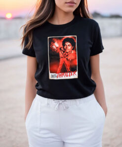 Michael Jackson Thriller Poster T Shirt