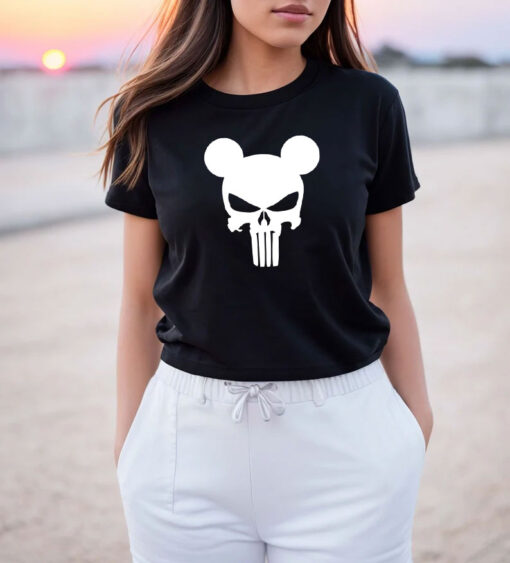 Mickey Mouse Punisher T Shirt