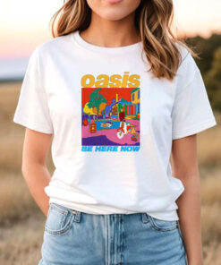 Oasis Organic Be Here Now T Shirt