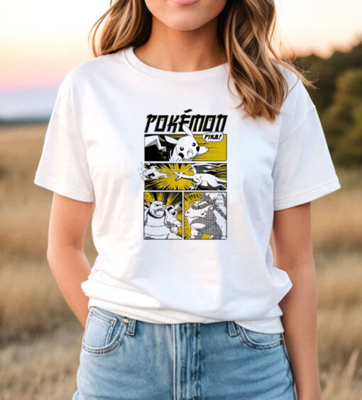 Pokemon Manga Style Cover T Shirt