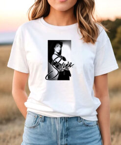 Selena Black & White Portrait T Shirt