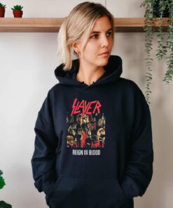 Slayer Reign In Blood Vintage Hoodie