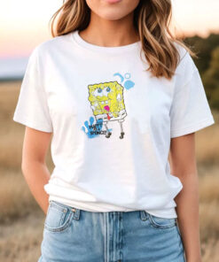 SpongeBob SquarePants Happy As A Sponge T Shirt