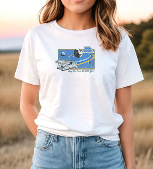 Star Wars Retro Flight Path T Shirt