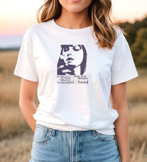 Taylor Swift Midnights Album Cover T Shirt