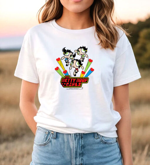 The Betty Boop Girls Power Puff Girls T Shirt