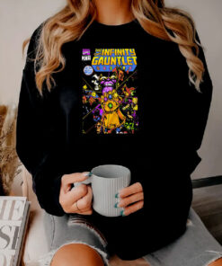 The Infinity Gauntlet Thanos Final Battle Comic Sweatshirt