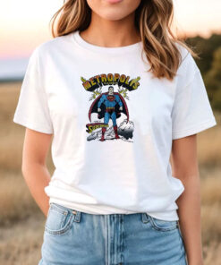 Vintage 1980 Superman Metropolis T Shirt