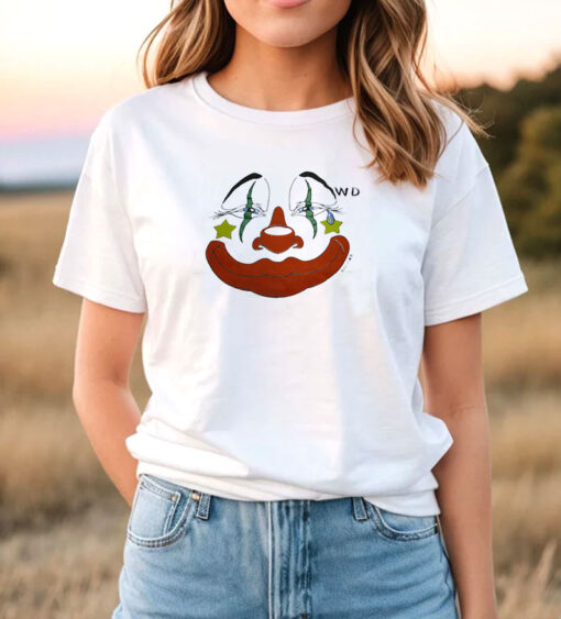 Vintage Crying Clown Tragedy T Shirt