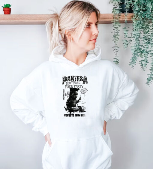 Vintage Pantera New Years Puke Party Hoodie