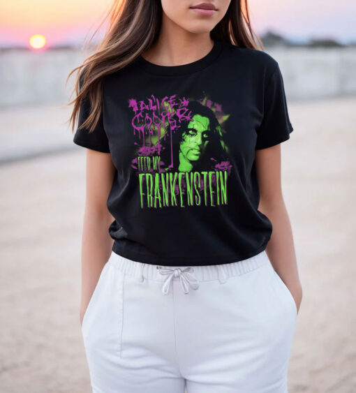 Alice Cooper Feed My Frankenstein Vintage T Shirt