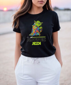 Autistic Jedi Old Yoda Autism Awareness Star Wars T Shirt