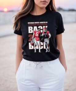 Back 2 Back the Heisman House located in Norman Oklahoma T Shirt