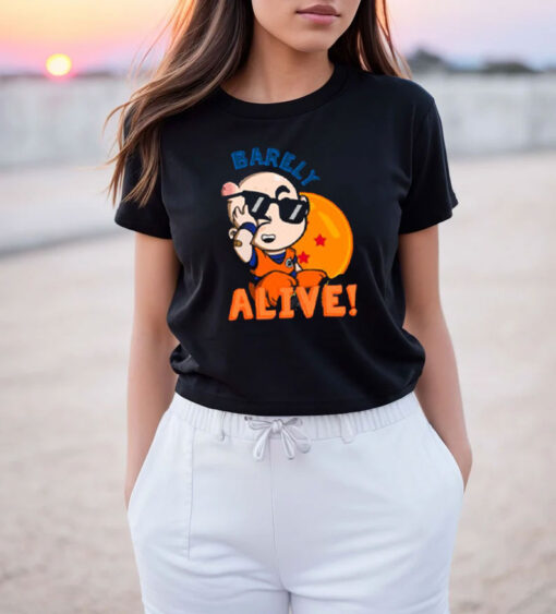 Barely Alive Krillin Anime Dragon Ball T Shirt