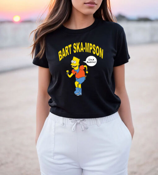 Bart SkaMpson I'm A Rudeboy T Shirt