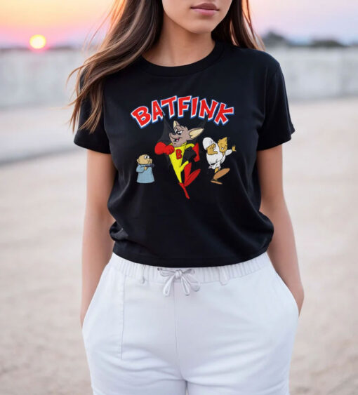 Batfink The Bat Superhero Cartoon Vintage T Shirt