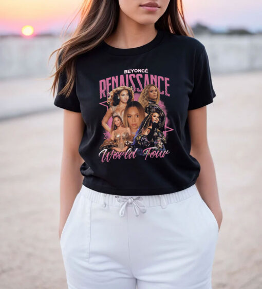 Beyonce Renaissance World Tour Pink Graphic T Shirt