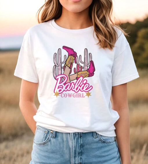 Birthday Party Cowboy Barbie Cowgirl Bachelorette T Shirt