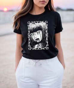 Bloody Tears Horror Manga T Shirt