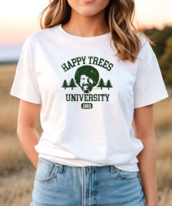 Bob Ross Happy Trees University T Shirt