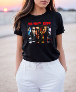 Cai Womens Johnny Depp Customized T Shirt