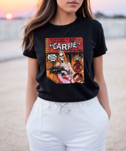 Carrie Comic Graphic T Shirt