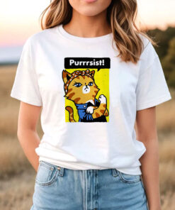 Cat Purrsist T Shirt