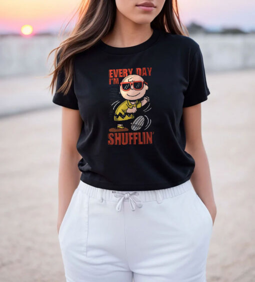 Charlie Brown Every Day I'm Shuffling T Shirt