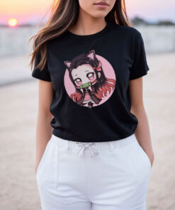 Chibi Baby Nezuko Demon Slayer Anime T Shirt