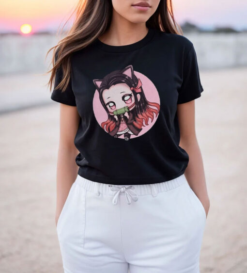 Chibi Baby Nezuko Demon Slayer Anime T Shirt