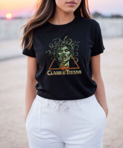 Clash Of The Titans Medusa Movie T Shirt