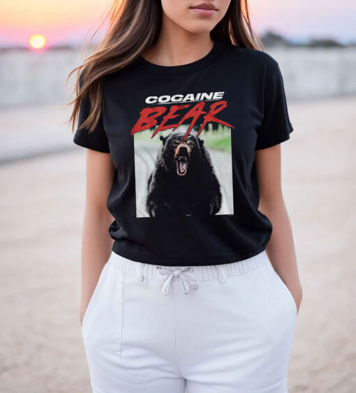 Cocaine Bear Photo T Shirt