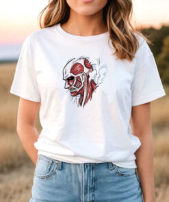 Colossal Titan Attack on Titan Graphic T Shirt