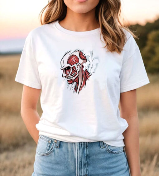 Colossal Titan Attack on Titan Graphic T Shirt