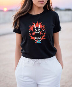 Cuphead And Mugman Devil's Dice Video Game T Shirt