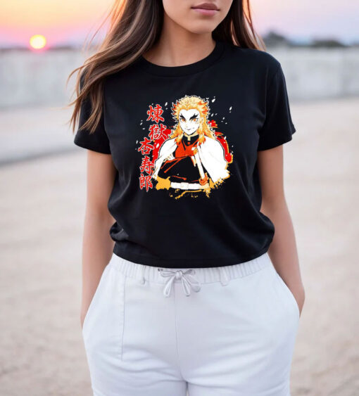 Demon Slayer Kimetsu No Yaiba Kyojuro Rengoku T Shirt