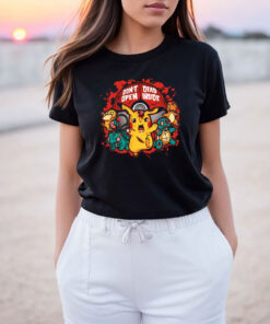 Don't Open Dead Inside Pikachu Zombie Pokemon T Shirt