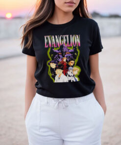 Evangelion Characters Anime T Shirt