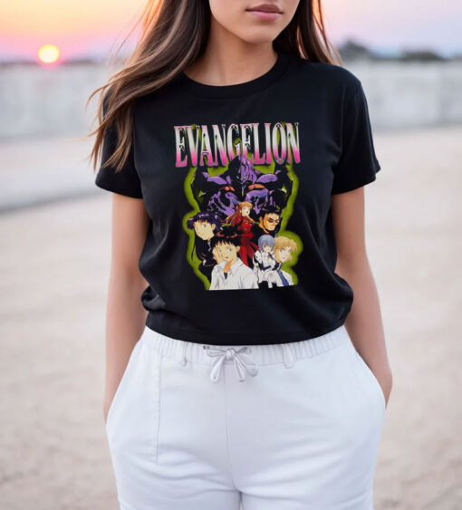 Evangelion Characters Anime T Shirt