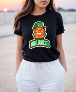 Evil Leprechaun Halloween T Shirt