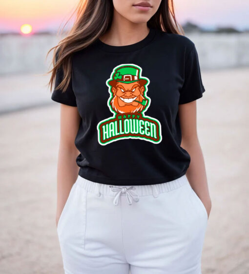 Evil Leprechaun Halloween T Shirt