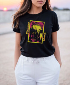 Exploding Hearts Guitar Romantic T Shirt