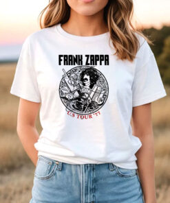 Frank Zappa Us Tour 77 Art Love Logo T Shirt