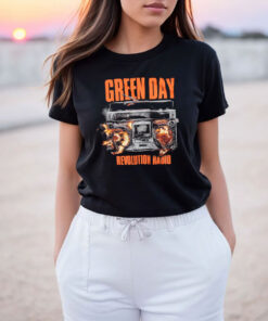 Green Day Revolution Radio Album T Shirt